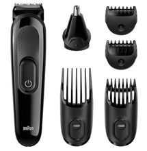 Carica l'immagine nel visualizzatore di Gallery, BRAUN MGK3020 REGOLABARBA RASOIO ELETTRICO CAPELLI MULTIGROOMING RICARICABILE