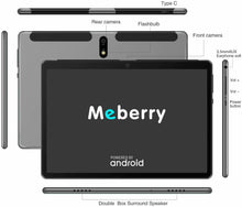 Carica l'immagine nel visualizzatore di Gallery, MEBERRY Tablet 10 Pollici Ultimo Android 10 OS: Octa-Core Standard, Grigio