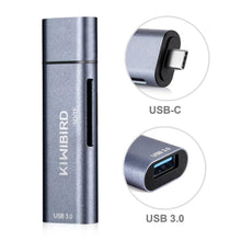 Carica l'immagine nel visualizzatore di Gallery, KiWiBiRD Tipo C Lettore di Schede SD/Micro SD, Adattatore USB-C a USB 3.0...
