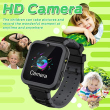 Carica l'immagine nel visualizzatore di Gallery, Smartwatch per Bambini, Orologio Bambina con Touch Screen Chiamata NERO