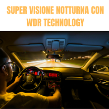 Carica l'immagine nel visualizzatore di Gallery, TELECAMERA AUTO FULL HD 1080P 4.0 DVR CAR DASH CAM CON VIDEO CAMERA RETROMARCIA