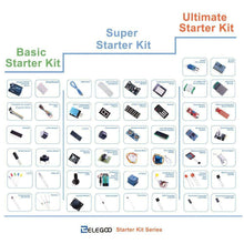Carica l'immagine nel visualizzatore di Gallery, Elegoo Progetto Starter Kit Basic per Principianti con Tutorial in Italiano...