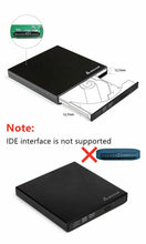 Carica l'immagine nel visualizzatore di Gallery, SALCAR – unità Esterna USB2.0 per Lettore Masterizzatore CD/Dvd/Blu-Ray, 12,7 mm