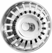 Carica l'immagine nel visualizzatore di Gallery, Tappo da 78 mm per lavello da cucina in acciaio INOX Ad incastro con guarnizione