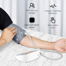 Carica l'immagine nel visualizzatore di Gallery, Misuratore digitale da braccio per pressione arteriosa sangue Grande schermo LCD