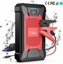 Carica l'immagine nel visualizzatore di Gallery, Avviatore d'emergenza per batterie auto, Jump Starter Booster 800A 12000mAh 12V