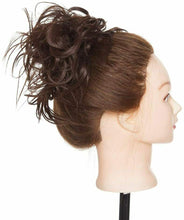 Carica l'immagine nel visualizzatore di Gallery, Elastico per chignon effetto capelli finti, Coda di cavallo colore Castano, Hair