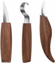Carica l'immagine nel visualizzatore di Gallery, Set di Strumenti per Intaglio del Legno, Coltello da in Legno Kit 1