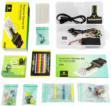 Carica l'immagine nel visualizzatore di Gallery, KEYESTUDIO BBC Microbit Starter Kit programmabile per con PDF...