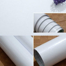 Carica l'immagine nel visualizzatore di Gallery, KINLO Adesivi carta per mobili 0.6M*5M(1 Rotolo) Bianco Nessuna 5M, Bianca