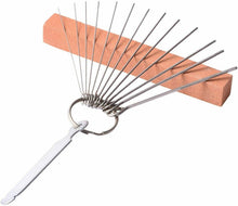 Carica l'immagine nel visualizzatore di Gallery, 13 x Aghi per limare ponti della chitarra, Mole in acciaio per Capotasto ukulele