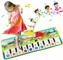 Carica l'immagine nel visualizzatore di Gallery, tappeto musicale per bambini, Tastiera per pavimento per gioco e divertimento