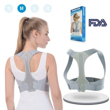 Carica l'immagine nel visualizzatore di Gallery, Anoopsyche Correttore Postura Schiena per Donna Uomo Regolabile Posturale...