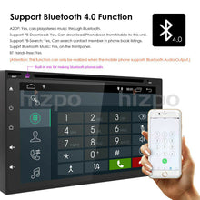 Carica l'immagine nel visualizzatore di Gallery, STEREO AUTO ANDROID CD DVD AUTORADIO 2DIN BLUETOOTH MP5 AUX WIFI GPS RETROCAMERA