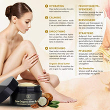 Carica l'immagine nel visualizzatore di Gallery, OFFERTA LANCIO Burro di Karité Grezzo BIO 200 ml – Usalo come Crema 200