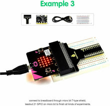 Carica l'immagine nel visualizzatore di Gallery, KEYESTUDIO BBC Microbit Starter Kit programmabile per con PDF...