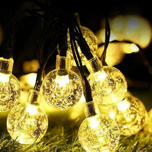 Carica l'immagine nel visualizzatore di Gallery, WOWDSGN Catena Luminosa Solare a LED da Esterno, Lunga 9M, a...