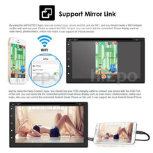 Carica l'immagine nel visualizzatore di Gallery, STEREO AUTO ANDROID CD DVD AUTORADIO 2DIN BLUETOOTH MP5 AUX WIFI GPS RETROCAMERA