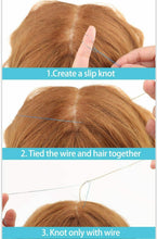 Carica l'immagine nel visualizzatore di Gallery, Kit Fili di Tinsel per Capelli, Estensioni Accessori per...