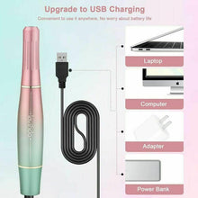 Carica l'immagine nel visualizzatore di Gallery, Elettrico Fresa per Unghie, Lavinda Portatile USB manicure e pedicure,...