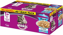 Carica l'immagine nel visualizzatore di Gallery, Whiskas Cibo Umido per Gatti Ragout + 1, 40 bustine