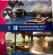Carica l'immagine nel visualizzatore di Gallery, KIT NEBULIZZATORE GAZEBO REFRESCHING KIT OMBRELLONI TERRAZZE DA ESTERNO 212410