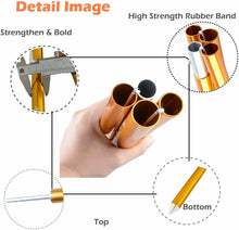 Carica l'immagine nel visualizzatore di Gallery, TRIWONDER Pali di Supporto per Tenda, Aste in Lega Oro (2,4 M) + Accessori
