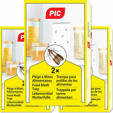 Carica l'immagine nel visualizzatore di Gallery, 6 x Trappole antitarme per dispense e armadi, Colla per farfalline cibo alimenti