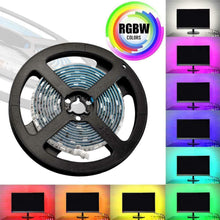 Carica l'immagine nel visualizzatore di Gallery, Striscia a LED RGB da 2 m, Luci stroboscopiche impermeabili a batteria LED,...