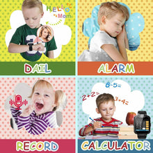 Carica l'immagine nel visualizzatore di Gallery, YENISEY Smartwatch per Bambini con Lettore Musicale - Gioco Puzzle viola