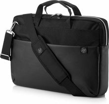 Carica l'immagine nel visualizzatore di Gallery, Borsa HP Duotone Per Notebook Fino 15.6", Nero/Argento, tasca anteriore