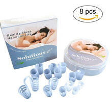Carica l'immagine nel visualizzatore di Gallery, Il miglior dilatatore nasale anti russamento Solutions ZZZ [8 PCS] Una...