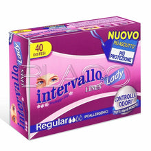 Carica l'immagine nel visualizzatore di Gallery, LINES ASSORBENTI DONNA INTERVALLO LADY REGULAR - 80PZ