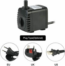 Carica l'immagine nel visualizzatore di Gallery, Ultra-silenzioso mini DC12V Micro Pompa Acqua sommergibile,fontane acquario