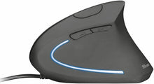 Carica l'immagine nel visualizzatore di Gallery, Mouse verticale cablato con sensore fino a 1600 DPI, Ergonomico, Trust Verto