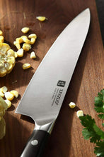 Carica l'immagine nel visualizzatore di Gallery, XINZUO 21cm Coltello da Cuoco Germania Chef+Guaina Magnetica
