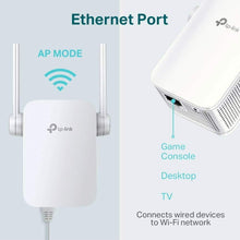Carica l'immagine nel visualizzatore di Gallery, Ripetitore WiFi Wireless Extender Access Point TP-Link TL-WA855RE Banda Singola