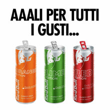 Carica l'immagine nel visualizzatore di Gallery, Red Bull energy drink, 24 lattine da 250 ml