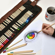 Carica l'immagine nel visualizzatore di Gallery, Set da 49 pezzi di matite da disegno colorate di alta qualità + Astuccio