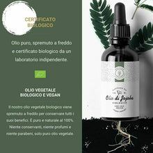 Carica l'immagine nel visualizzatore di Gallery, 100ml Olio di Jojoba Bio, Spremuto a Freddo, Puro - 100% naturale per