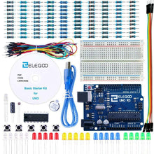 Carica l'immagine nel visualizzatore di Gallery, Elegoo Progetto Starter Kit Basic per Principianti con Tutorial in Italiano...