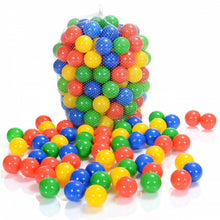 Carica l'immagine nel visualizzatore di Gallery, 100 palline colorate in plastica, diametro di 6 cm per Piscine Giocattolo