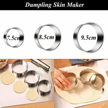 Carica l'immagine nel visualizzatore di Gallery, Stampo per Ravioli Dumpling, Set di 7 Dumpling Maker in Acciaio,...