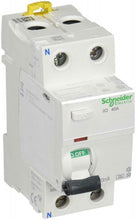 Carica l'immagine nel visualizzatore di Gallery, Schneider A9R61240, Interruttore differenziale 2P 40A 30mA, Bianco