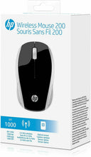 Carica l'immagine nel visualizzatore di Gallery, HP PC 200 Mouse Wireless, Argento- Compatibile con Windows XP/Vista/7/8/10