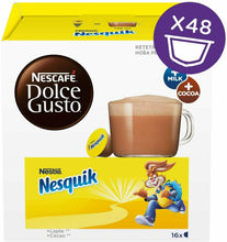 Carica l'immagine nel visualizzatore di Gallery, 48 x Capsule di bevanda al gusto cioccolato Nesquik per Nescafé Dolce Gusto