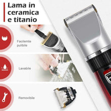Carica l'immagine nel visualizzatore di Gallery, GHB Tagliacapelli Elettrico Rasoio Set Clipper Capelli, Regolabarba Trimmer...