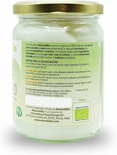 Carica l'immagine nel visualizzatore di Gallery, Olio di Cocco Biologico Extra Vergine da 500 ml,Crudo e Spremuto a Freddo