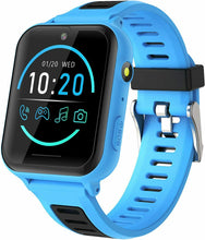Carica l'immagine nel visualizzatore di Gallery, Smartwatch Bambini - Telefono per con SOS 14 Giochi Blu
