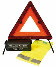 Carica l'immagine nel visualizzatore di Gallery, Kit Sicurezza omologato: Triangolo Nano e Gilet d'emergenza per auto